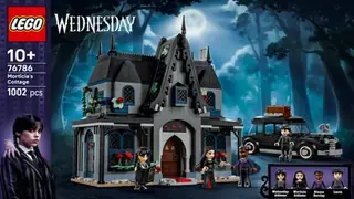 LEGO Wednesday 76786 Morticia's Cottage building instructions
