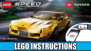 LEGO Speed Champions 76901 Toyota GR Supra building instructions