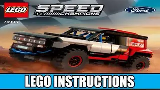 LEGO Speed Champions 76905 Ford GT Heritage Edition and Bronco R building instructions