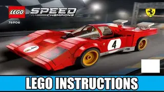 LEGO Speed Champions 76906 1970 Ferrari 512 M building instructions