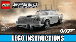 LEGO Speed Champions 76911 007 Aston Martin DB5 building instructions