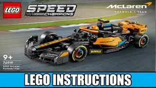 LEGO Speed Champions 76919 2023 McLaren Formula 1 Car building instructions