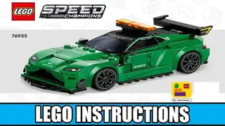 LEGO Speed Champions 76925 Aston Martin Vantage Safety Car & AMR23 building instructions