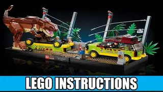 LEGO 76956 Jurassic World - T. rex Breakout building instructions