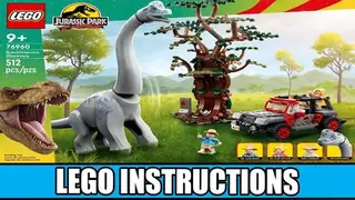 LEGO Jurassic World 76960 Brachiosaurus Discovery building instructions