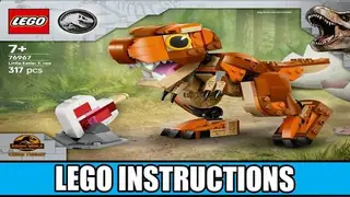 LEGO Jurassic World 76967 Little Eatie: T. rex building instructions