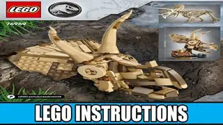 LEGO Jurassic World 76969 Dinosaur Fossils: Triceratops Skull building instructions