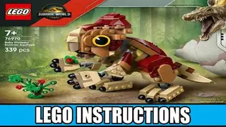 LEGO Jurassic World 76970 Baby Dinosaur Dolores: Aquilops building instructions