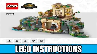 LEGO Jurassic World 76976 Spinosaurus & Quetzalcoatlus Air Mission building instructions