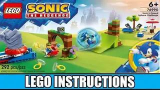 LEGO 76990 Sonic's Speed Sphere Challenge building instructions