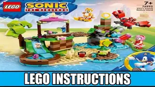 LEGO Sonic 76992 Amy's Animal Rescue Island building instructions