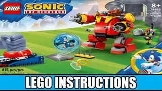 LEGO 76993 Sonic vs. Dr. Eggman's Death Egg Robot building instructions