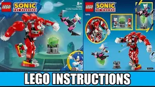 LEGO Sonic 76996 Knuckles' Guardian Mech building instructions
