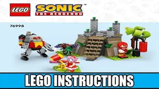 LEGO Sonic 76998 Knuckles and the Master Emerald Shrine building instructions