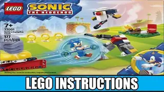 LEGO 77001 Sonic's Campfire Clash building instructions