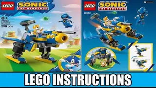 LEGO 77002 Cyclone vs. Metal Sonic building instructions
