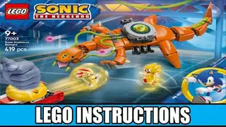 LEGO Sonic 77003 Super Shadow vs. Biolizard building instructions