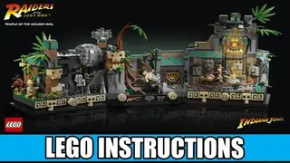 LEGO Indiana Jones 77015 Temple of the Golden Idol building instructions