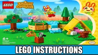LEGO Animal Crossing 77047 Bunnie's Outdoor Activities building instructions