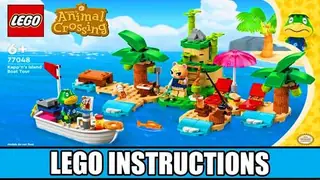 LEGO Animal Crossing 77048 Kapp'n's Island Boat Tour building instructions