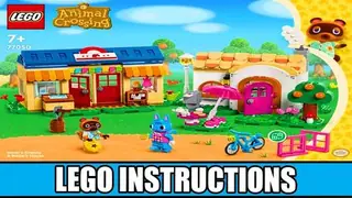 LEGO Animal Crossing 77050 Nook's Cranny & Rosie's House building instructions