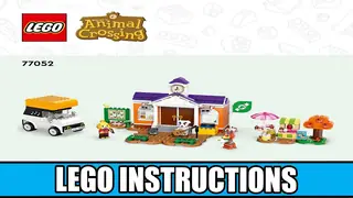 LEGO Animal Crossing 77052 K.K.'s Concert at the Plaza building instructions