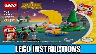 LEGO Animal Crossing 77053 Stargazing with Celeste building instructions