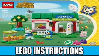 LEGO Animal Crossing 77055 Able Sisters Clothing Shop building instructions