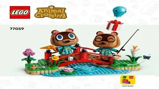 LEGO Animal Crossing 77059 Timmy & Tommy's Fun Day Out building instructions
