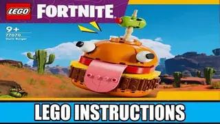 LEGO Fortnite 77070 Durrr Burger building instructions
