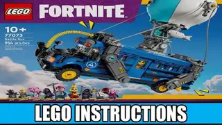 LEGO Fortnite 77073 Battle Bus building instructions