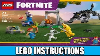 LEGO Fortnite 77075 Peely & Sparkplug's Camp building instructions