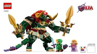 LEGO The Legend Of Zelda 77093 Ocarina of Time - The Final Battle building instructions