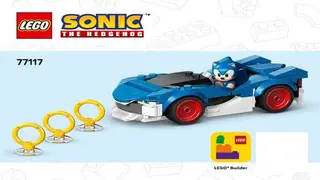LEGO 77117 Sonic: Speedster Lightning building instructions