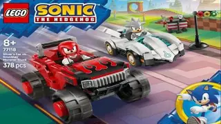 LEGO Sonic 77118 Silver's Car vs. Knuckles' Monster Truck building instructions