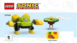 LEGO Sonic 77119 Tails' Tornado-1 building instructions