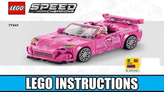 LEGO Speed Champions 77241 2 Fast 2 Furious Honda S2000 building instructions