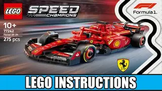 LEGO Speed Champions 77242 Ferrari SF-24 building instructions