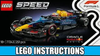 LEGO Speed Champions 77243 Oracle Red Bull Racing RB20 building instructions