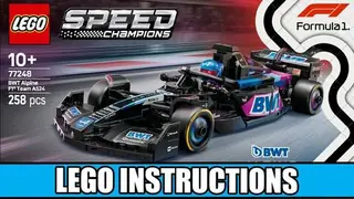 LEGO Speed Champions 77248 BWT Alpine F1 Team A524 building instructions