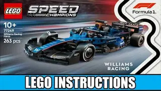 LEGO Speed Champions 77249 Williams Racing FW46 building instructions