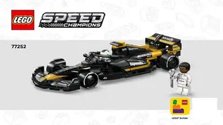 LEGO Speed Champions 77252 APXGP Team Race Car building instructions