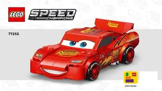 LEGO Speed Champions 77255 Lightning McQueen building instructions