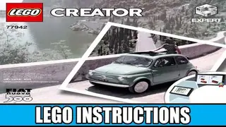 LEGO Creator 77942 Fiat 500 building instructions