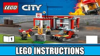 LEGO City 77943 Fire Station Starter Set building instructions