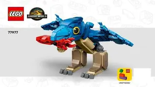 LEGO Jurassic World 77977 Baby Dinosaur: Pteranodon building instructions
