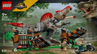 LEGO Jurassic World 77982 Spinosaurus Dinosaur Escape building instructions