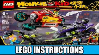 LEGO 80018 Monkie Kid's Cloud Bike building instructions