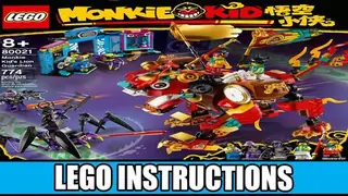 LEGO 80021 Monkie Kid's Lion Guardian building instructions