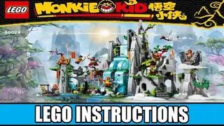 LEGO Monkie Kid 80024 The Legendary Flower Fruit Mountain building instructions
